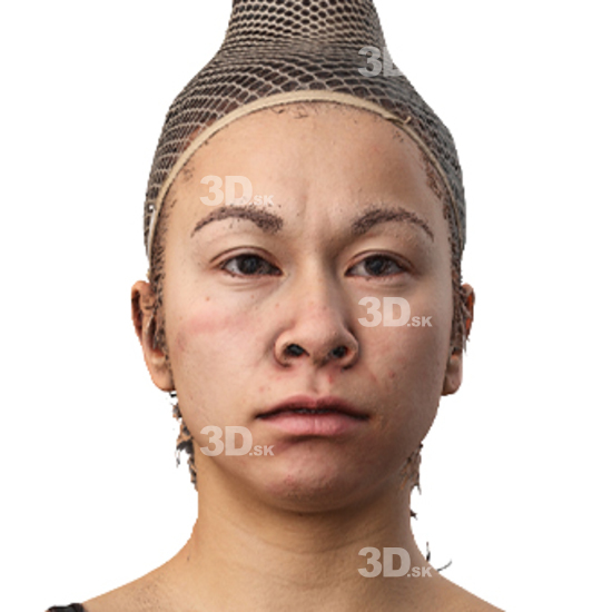 Head Woman Asian