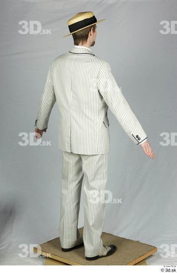 Whole Body Man White Costume photo references