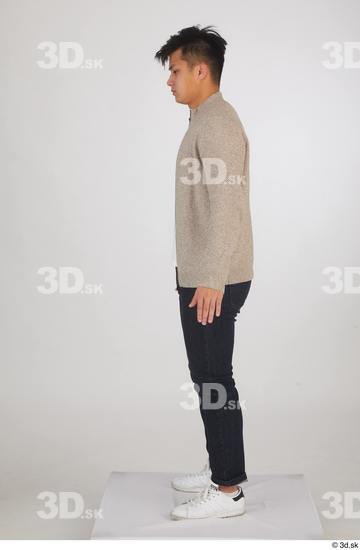 Man Asian Slim Male Studio Poses