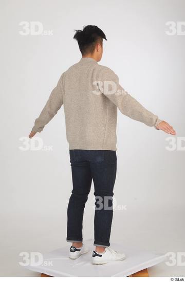 Man Asian Slim Male Studio Poses