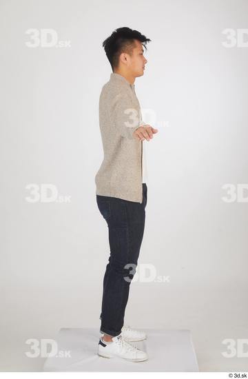 Man Asian Slim Male Studio Poses