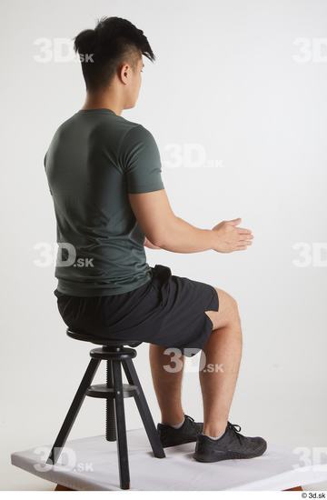 Man Asian Slim Male Studio Poses