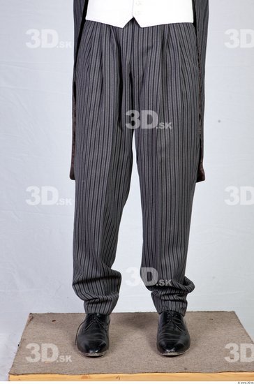 Man White Formal Shoes Trousers Costume photo references