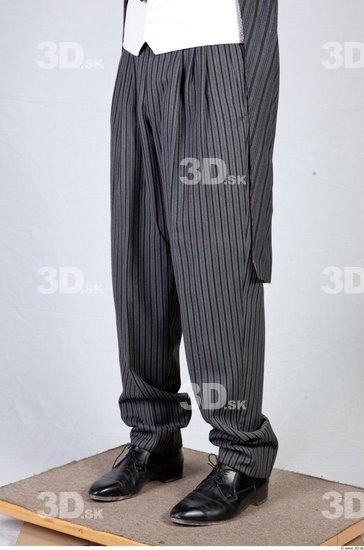 Man White Formal Shoes Trousers Costume photo references