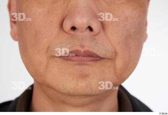 Mouth Man Asian Casual Slim Street photo references