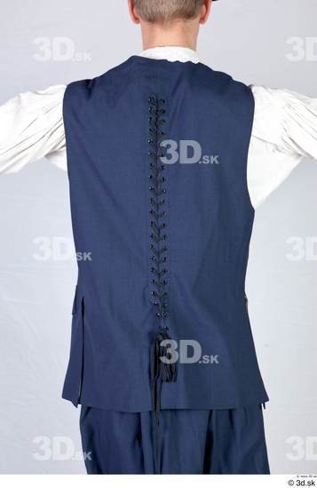 Upper Body Man White Shirt Vest Costume photo references