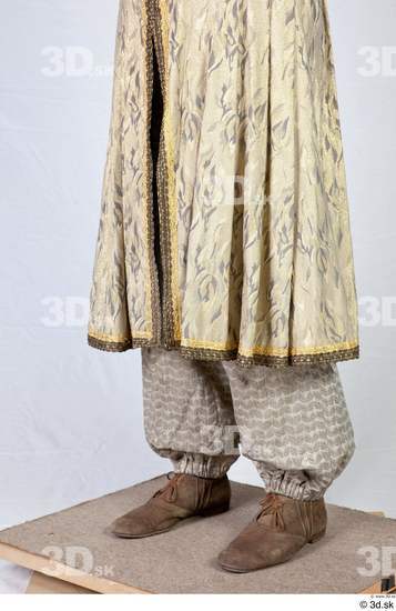 Man White Historical Shoes Costume photo references