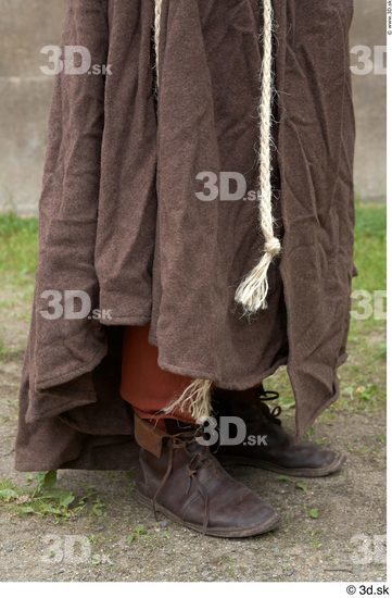 Man White Historical Shoes Costume photo references