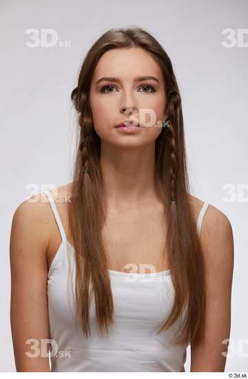 Hair Woman White Slim Groom Photo References