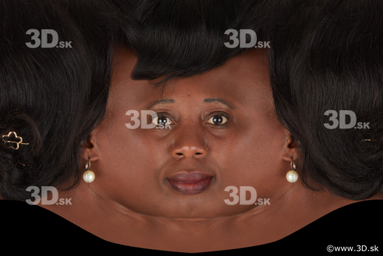 Head Woman Black Head textures