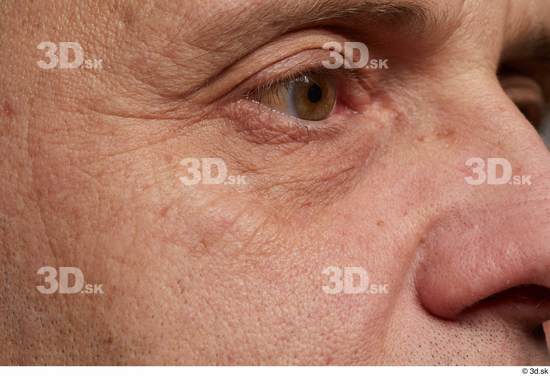 Face Man White Wrinkles Face Skin Textures