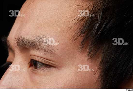 Face Man Asian Wrinkles Face Skin Textures