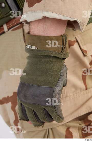 Hand Man White Army Gloves Athletic Street photo references