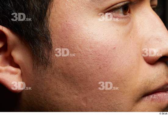 Face Man Wrinkles Face Skin Textures Hispanic