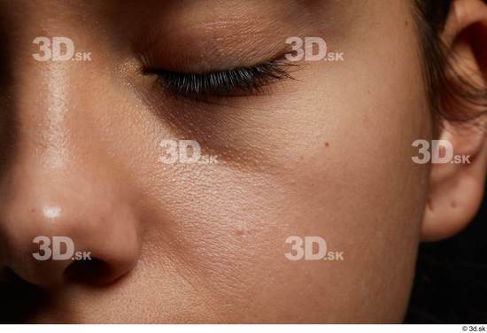 Face Woman Wrinkles Face Skin Textures Hispanic