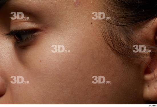 Face Woman Wrinkles Face Skin Textures Hispanic