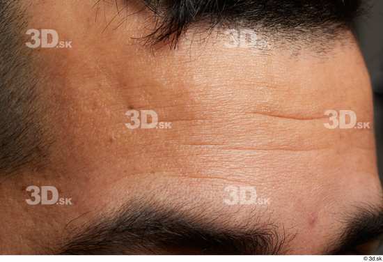 Face Man Wrinkles Face Skin Textures Hispanic