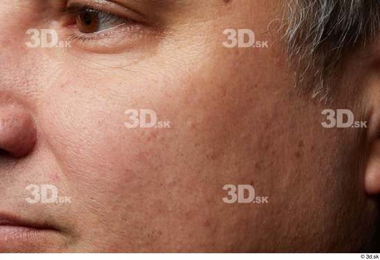 Face Man Wrinkles Face Skin Textures Hispanic