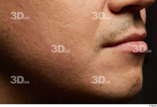 Face Man Wrinkles Face Skin Textures Hispanic