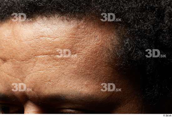 Face Man Black Wrinkles Face Skin Textures