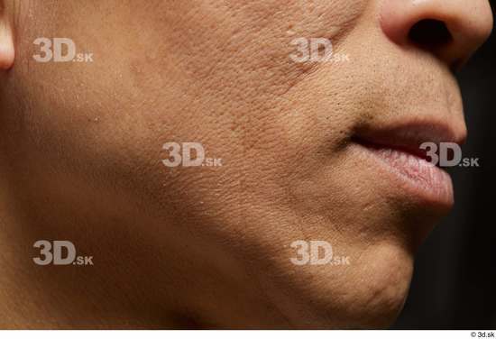 Face Man Asian Wrinkles Face Skin Textures