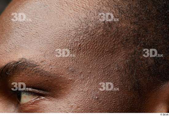 Face Man Black Face Skin Textures