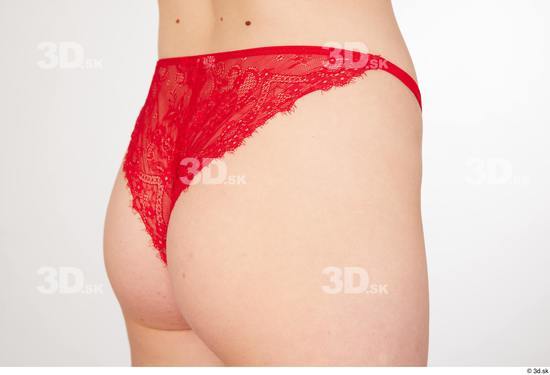 Olivia Sparkle buttock hips lingerie red panties underwear  jpg