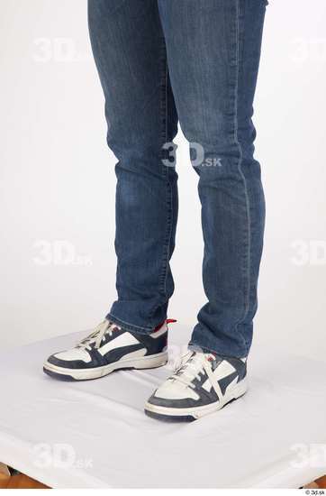 Man White Slim Studio photo references