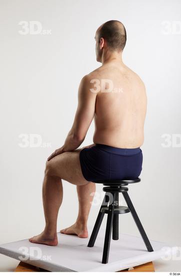 Man White Slim Male Studio Poses