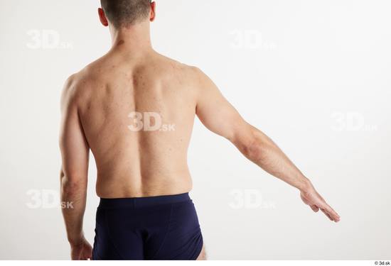 Man White Slim Male Studio Poses