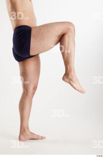 Man White Slim Male Studio Poses