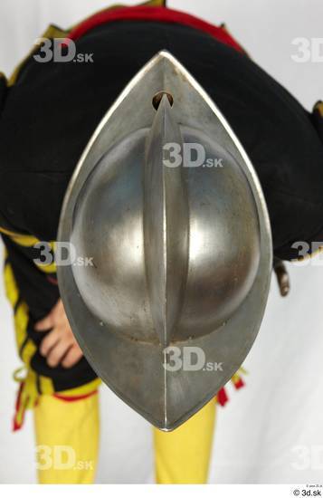 Head Woman White Army Historical Helmet Studio photo references