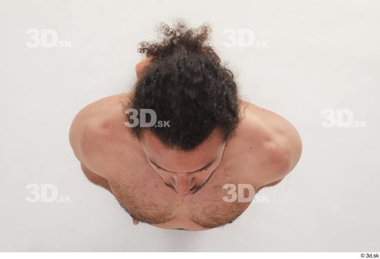 Man Black Slim Male Studio Poses