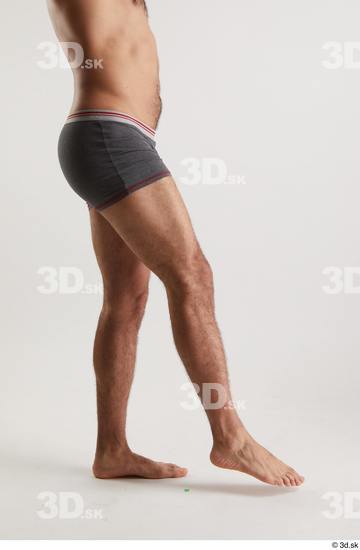 Man Black Muscular Male Studio Poses