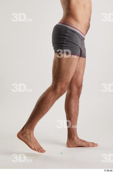 Man Black Muscular Male Studio Poses