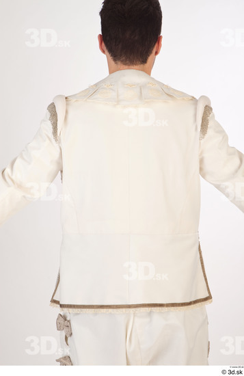 Upper Body Man White Jacket Costume photo references