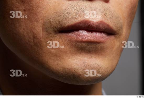 Face Mouth Skin Man Asian Studio photo references