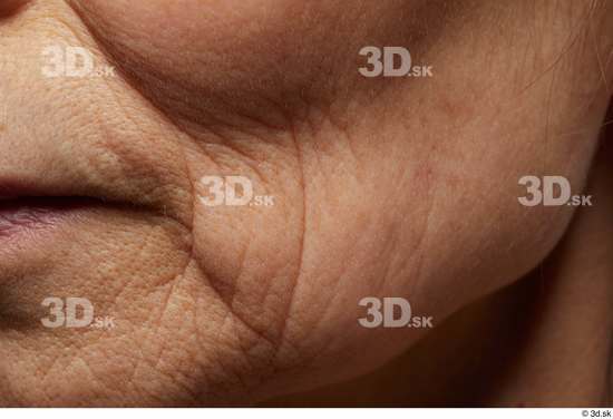 Face Mouth Cheek Skin Woman Asian Wrinkles Studio photo references