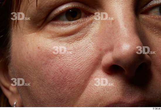 Eye Face Nose Cheek Skin Woman White Wrinkles Studio photo references