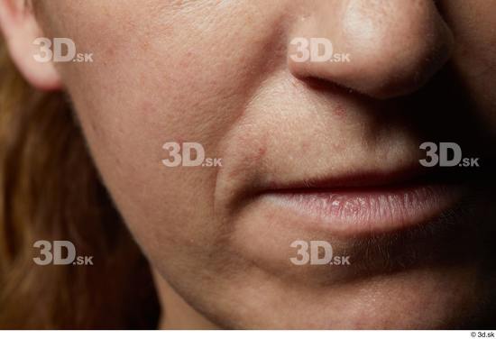 Face Mouth Nose Cheek Skin Woman White Wrinkles Studio photo references