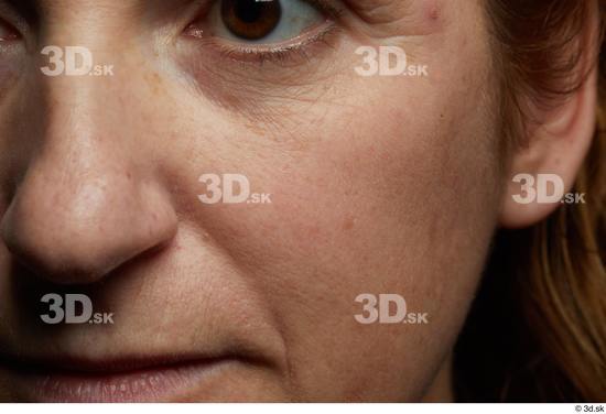 Face Mouth Nose Cheek Skin Woman White Wrinkles Studio photo references