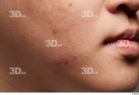 Face Mouth Cheek Skin Man Asian Studio photo references