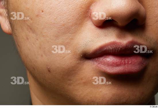 Face Mouth Nose Cheek Skin Man Asian Studio photo references