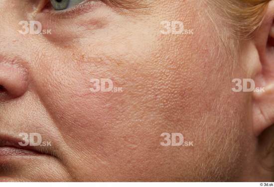 Face Mouth Cheek Skin Woman White Wrinkles Studio photo references