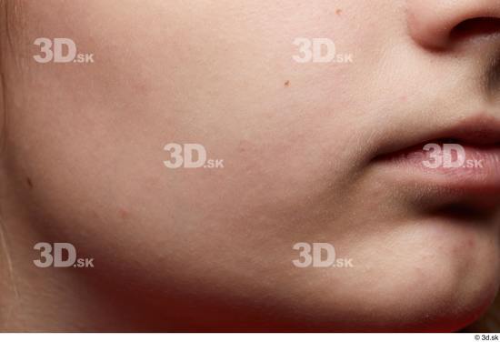 Face Mouth Cheek Skin Woman White Studio photo references