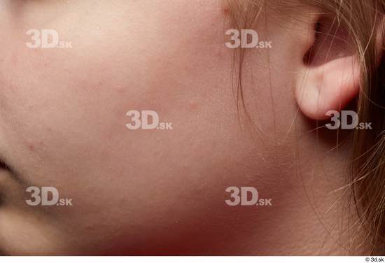 Face Cheek Ear Skin Woman White Studio photo references