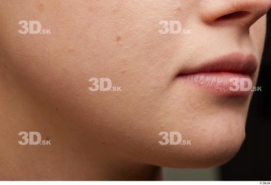 Face Mouth Cheek Skin Woman White Studio photo references