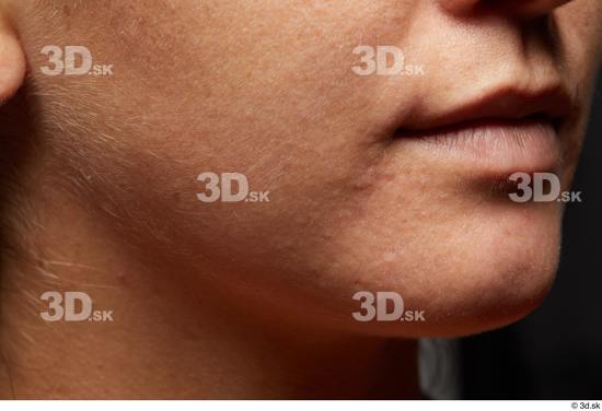 Face Mouth Cheek Skin Woman White Studio photo references