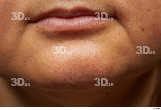 Mouth Skin Woman White Chubby Studio photo references