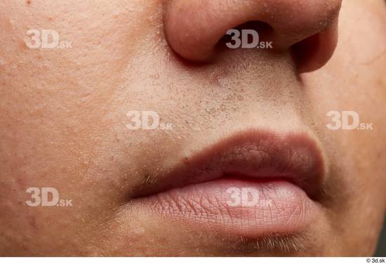 Face Mouth Skin Man Studio photo references